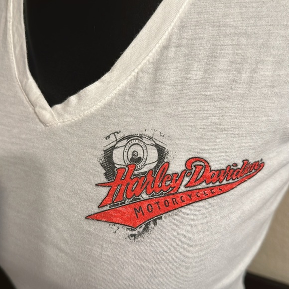 San Diego Harley V-neck Tee - Picture 2 of 5